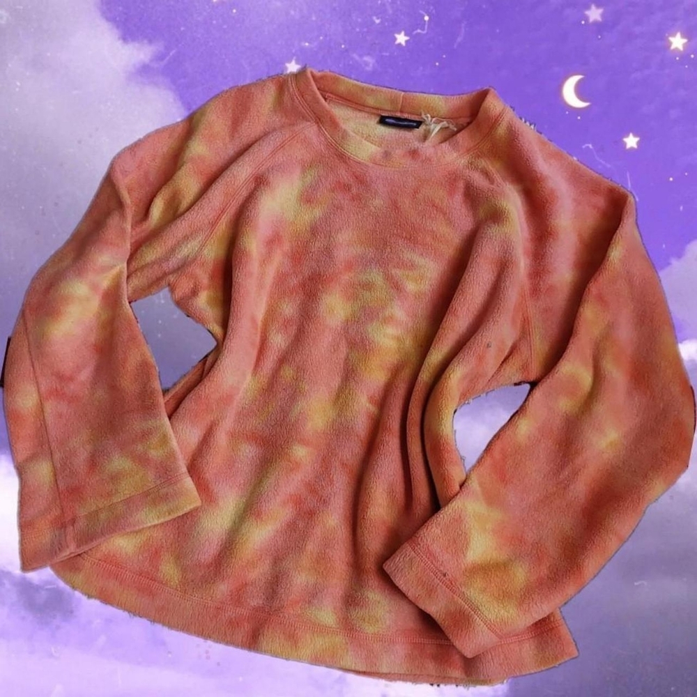90s/Y2k Catalina Oversized Tie Dye Sweater